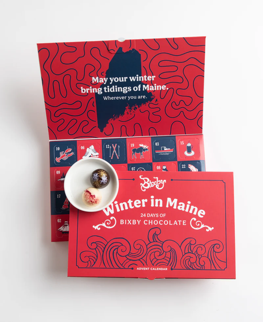 Sjokolade adventskalenderbokser