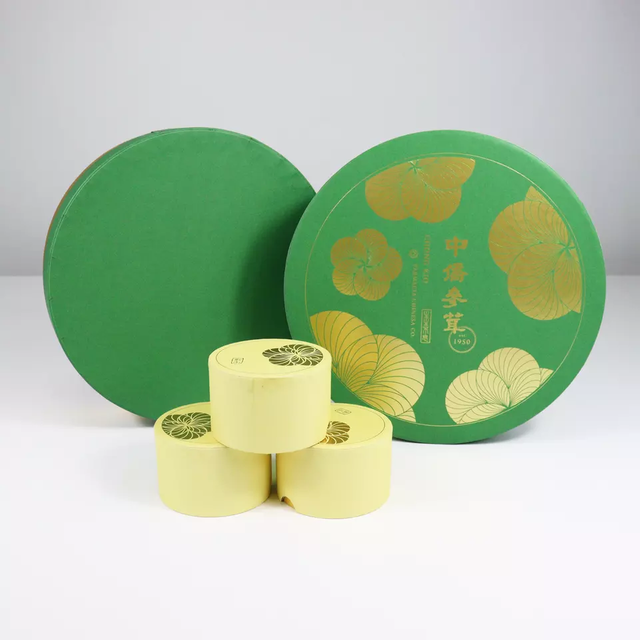 Ronde theegeschenkdozen