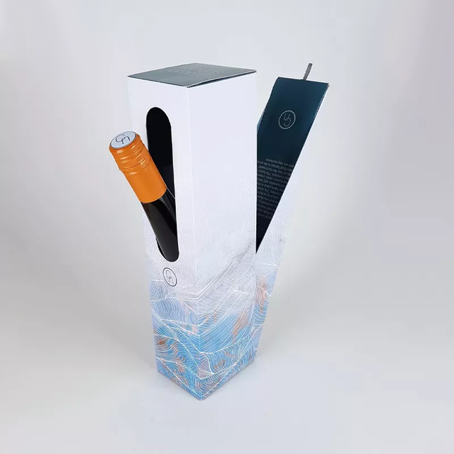 rektangel papp vin gaveeske