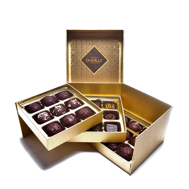 3-lagers chokladask