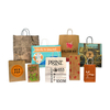 Kraft Paper Shopping Bags with Handles