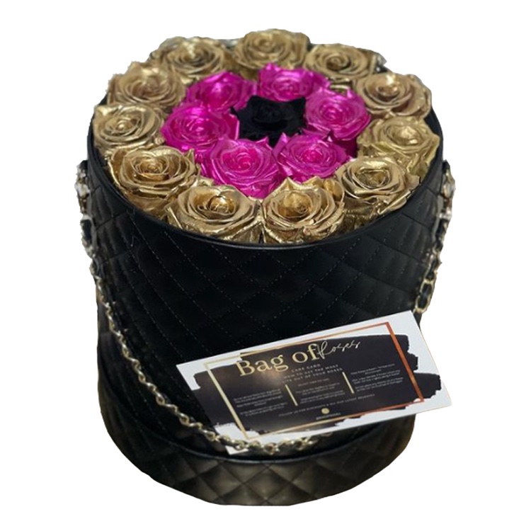 Leather Flower Box