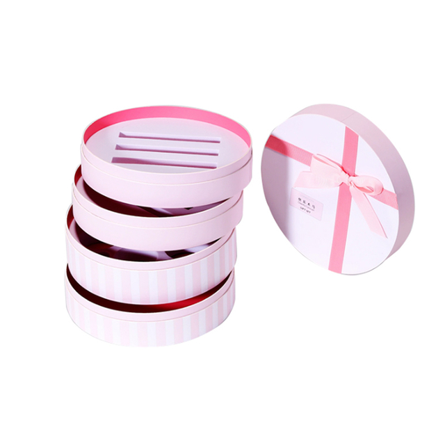 Ronde vorm make-up set doos