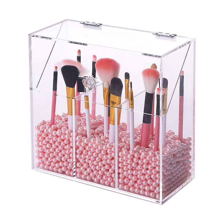 Makeup Brush Organizer Box