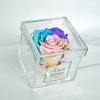 single flower acrylic box