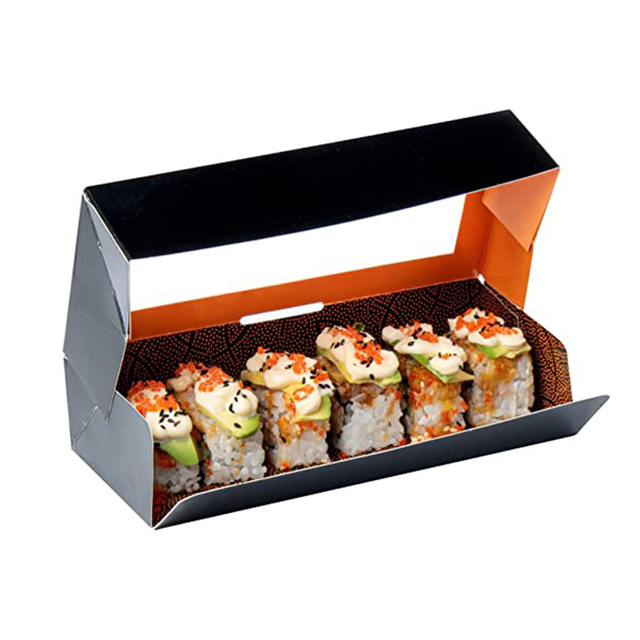 sushi-verpakkingsdozen met venster